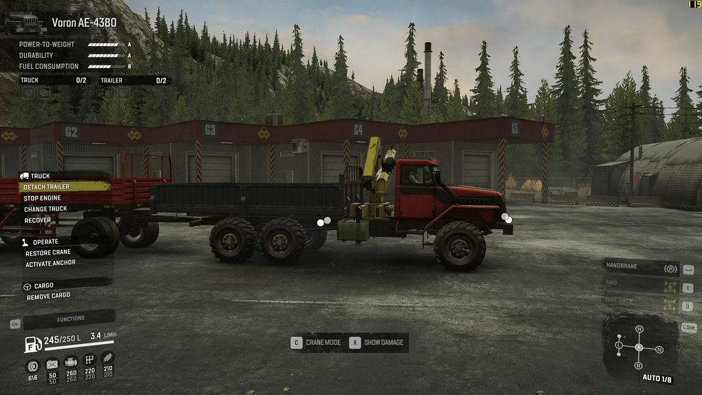 SnowRunner - Voron-AE4380 Modified Truck V1.2A