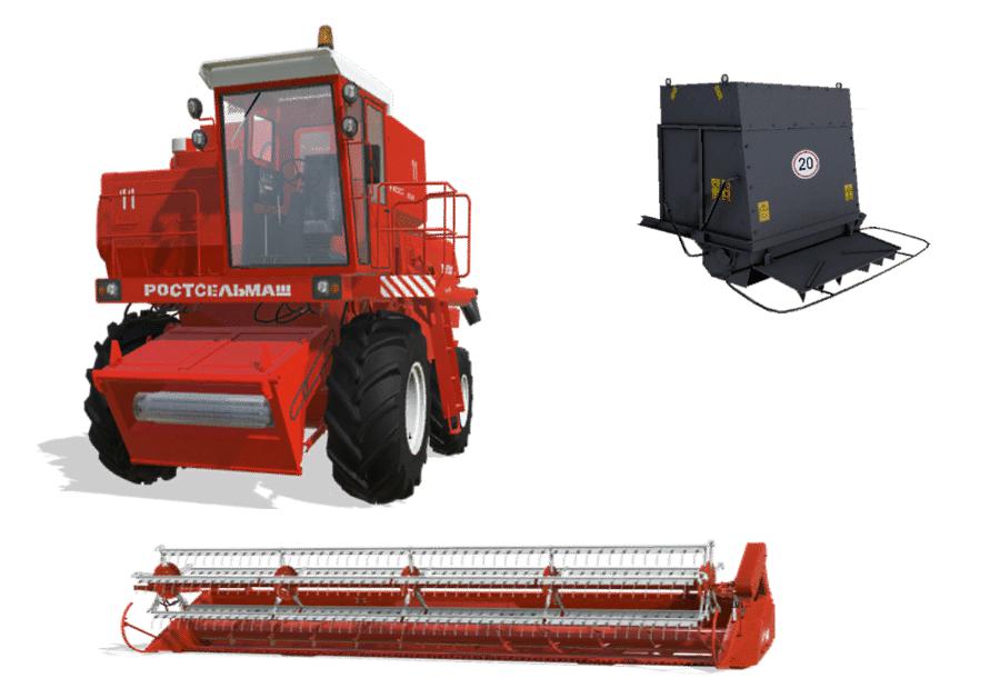 FS19 - Don 1500A Harvester V1.0