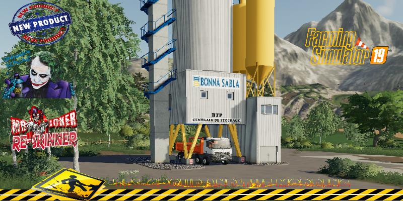 FS19 - Centrale DE Stockage BTP V1.5