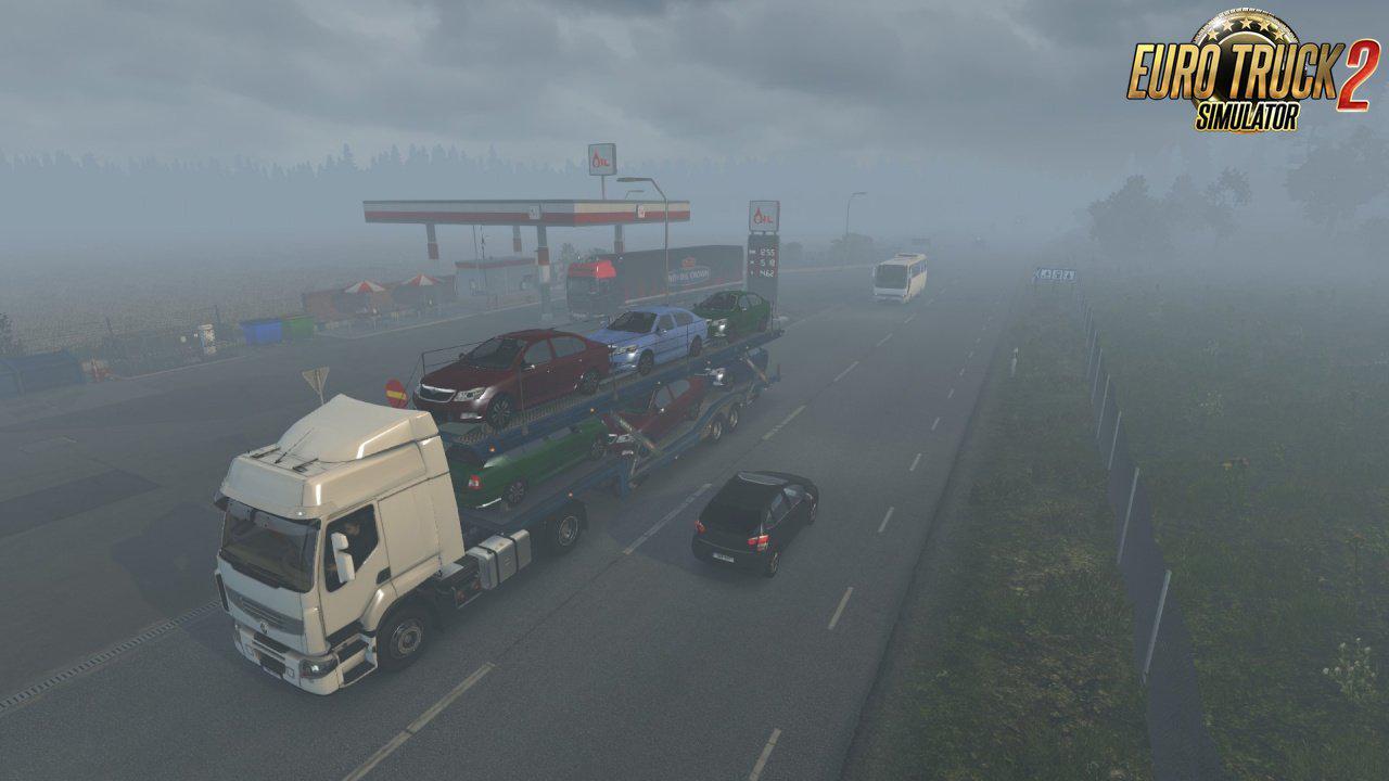 ETS2 - Foggy Weather Mod v1.3.1 (1.35.X)