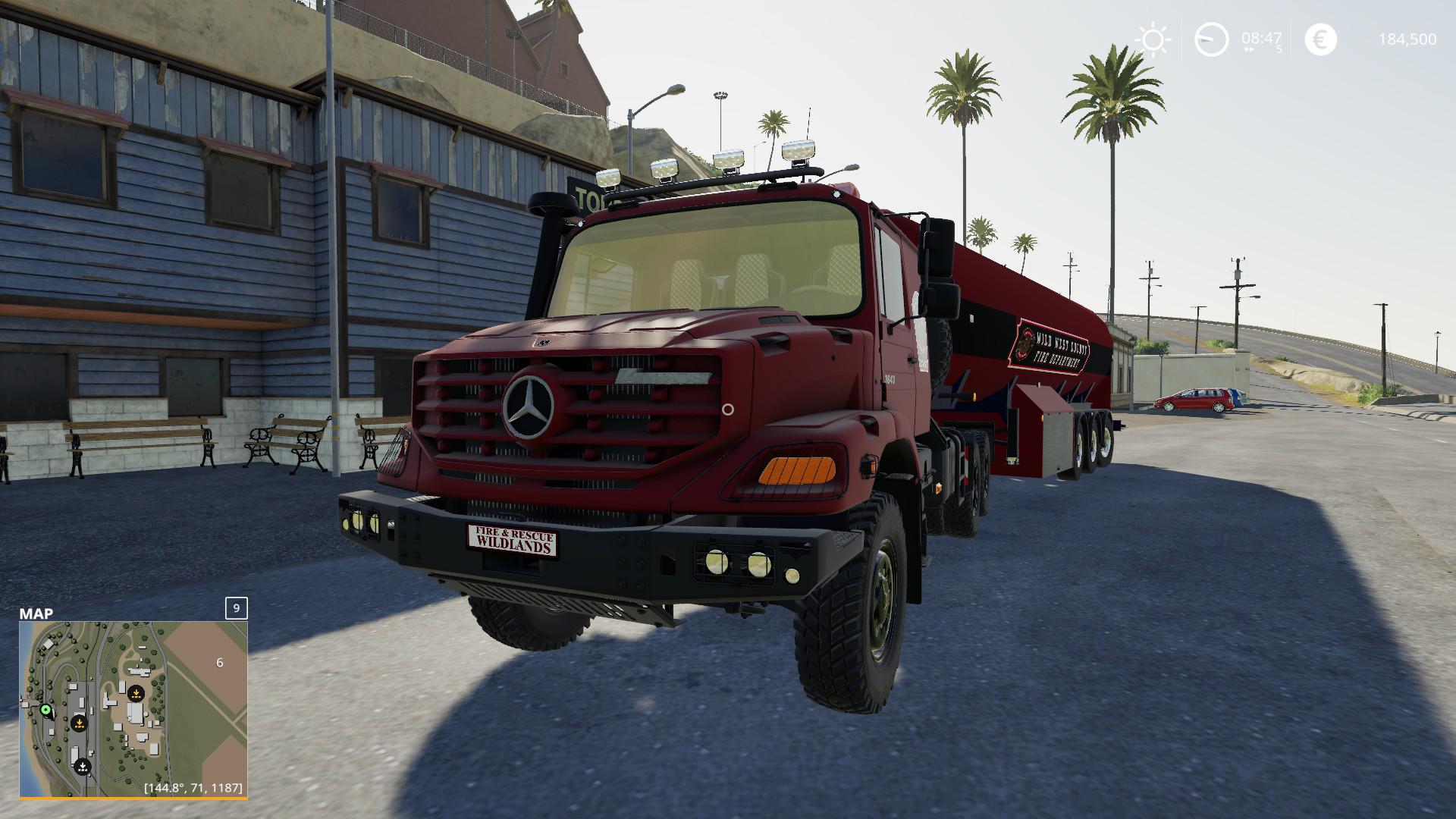 FS19 - Mercedes Benz Zetros 3643 6x6 Truck V2.0