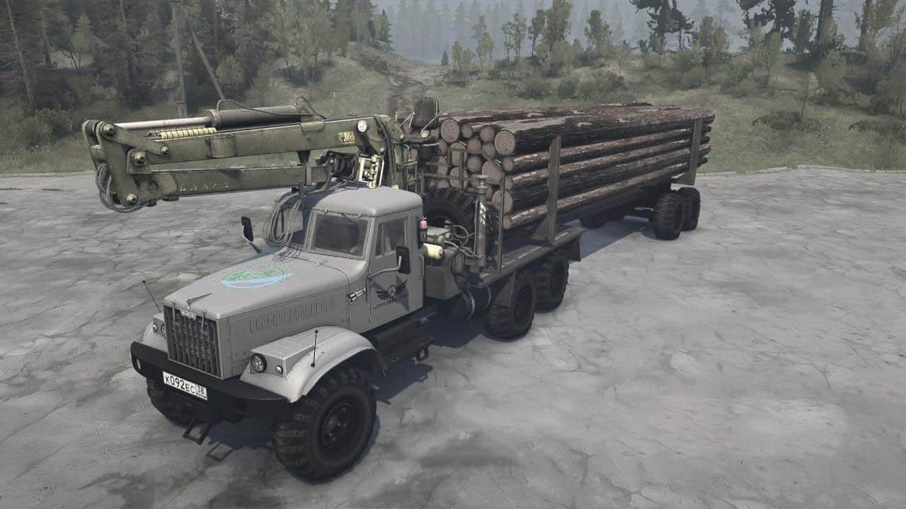 Spintires:Mudrunner - KrAZ-255 Truck V1.0