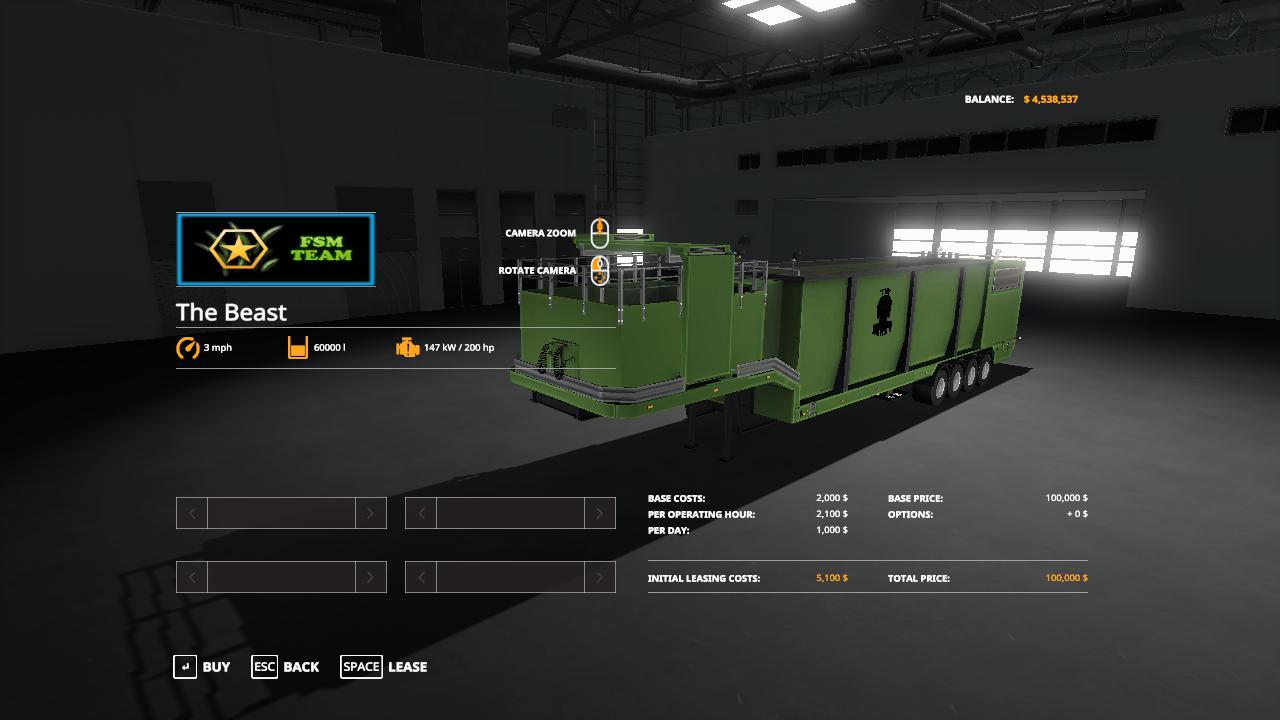 FS19 - The Beast Chipper V1.0