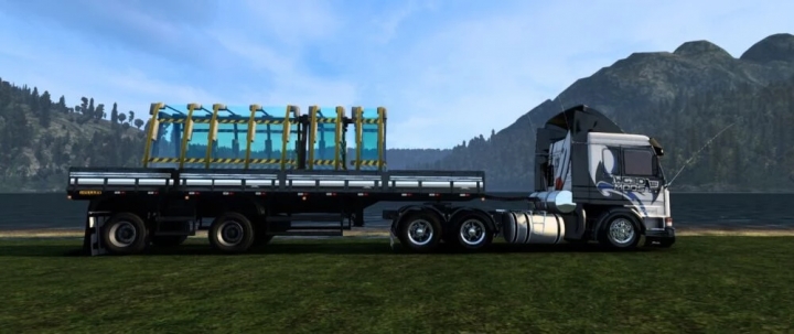 Trucks ETS 2: Scania 112 e 113 e Reboque Arqueado [V 1.41.x]