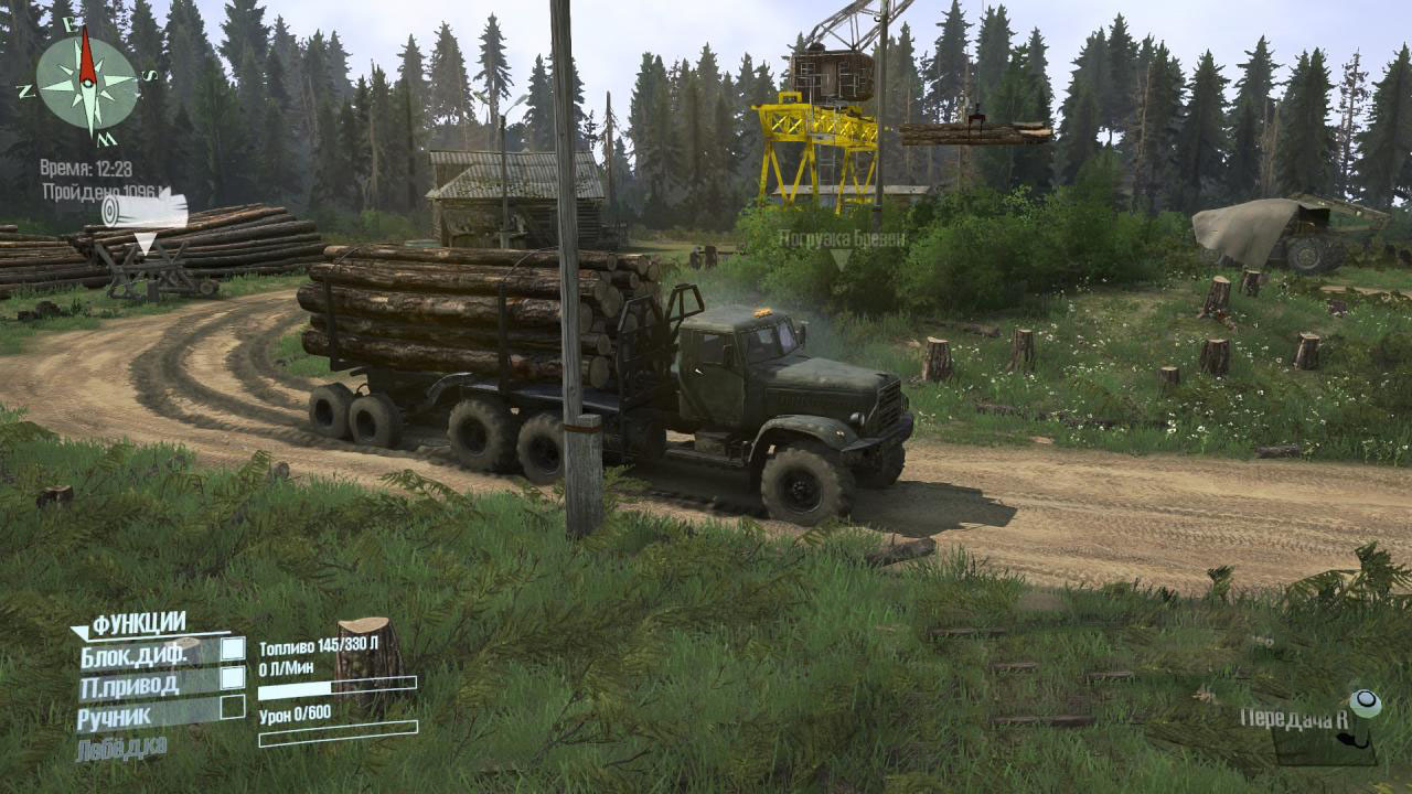 Spintires:Mudrunner - Krazbarkaz Map V1.0