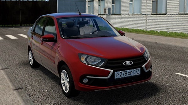 City Car Driving 1.5.9 – Lada Granta FL 2018 1.6i 16v
