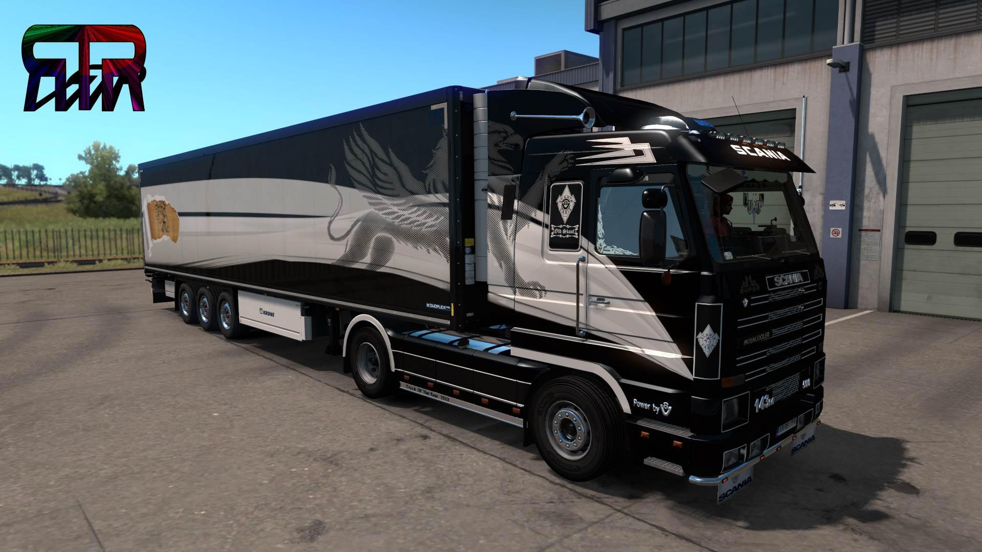 ETS Scania Griffin Skin V X Euro Truck Simulator Mods Club