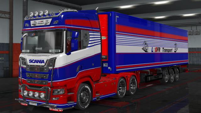 ETS2 - Remorques LCGFR Skin Pack V1.0 (1.36.x)