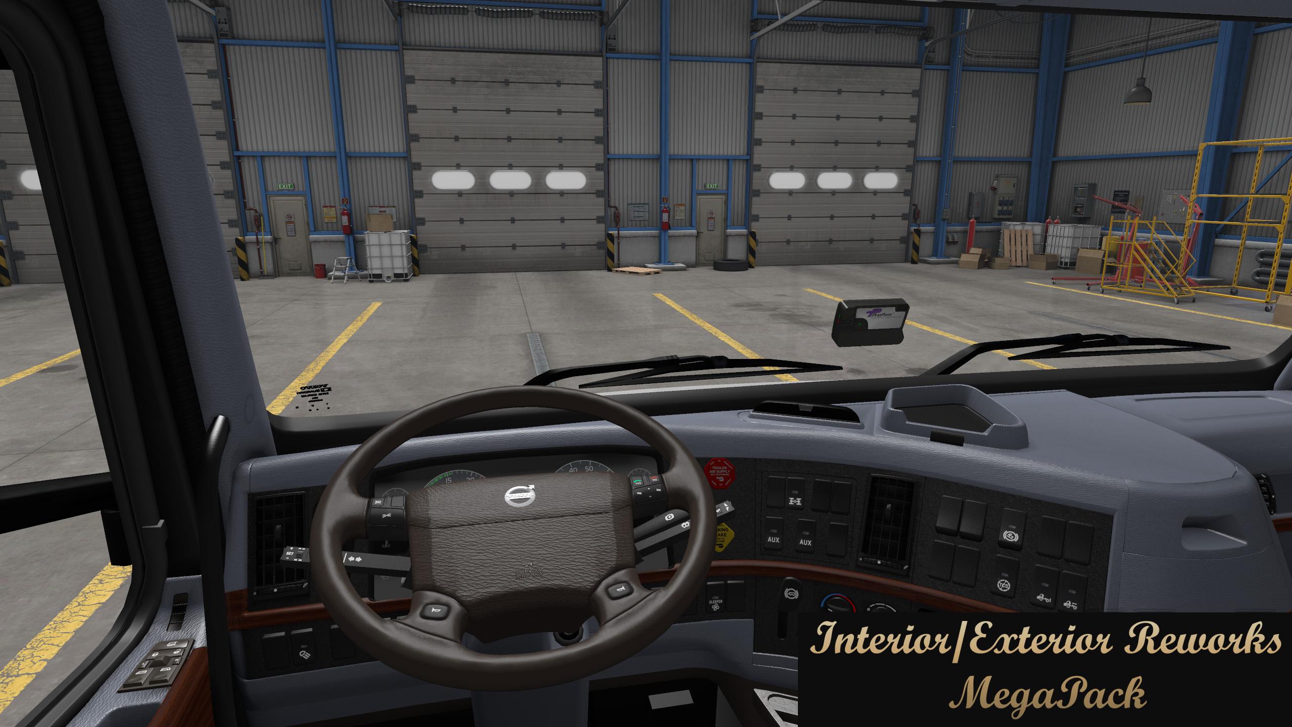 ATS - Interior/Exterior Reworks MegaPack V1.8 (1.37.x) | American Truck