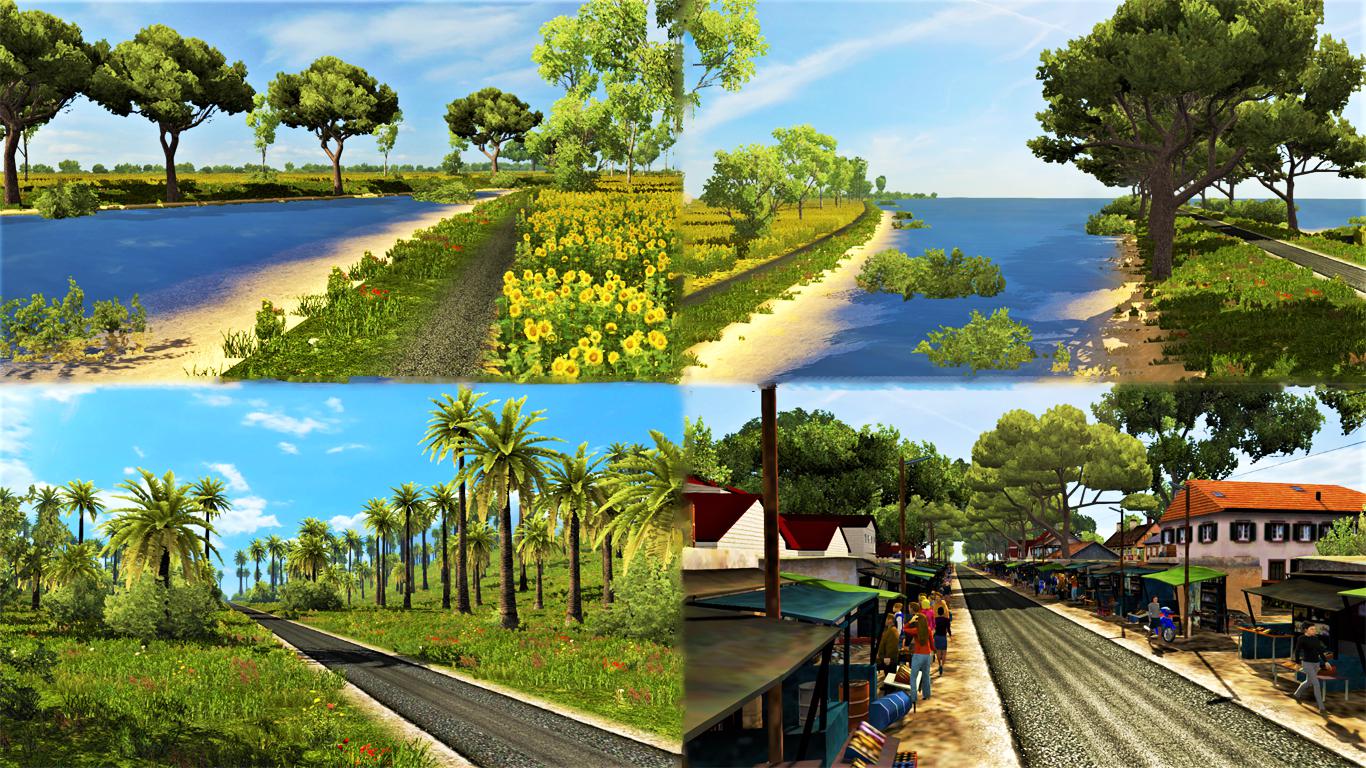 ETS2 - Exclusive Village Map (1.36 - 1.37)