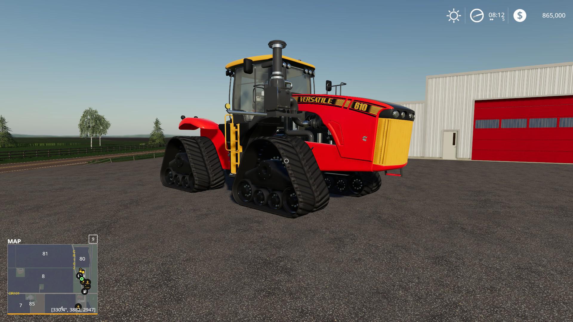 FS19 - Versatile 610DT Tractor v1.0