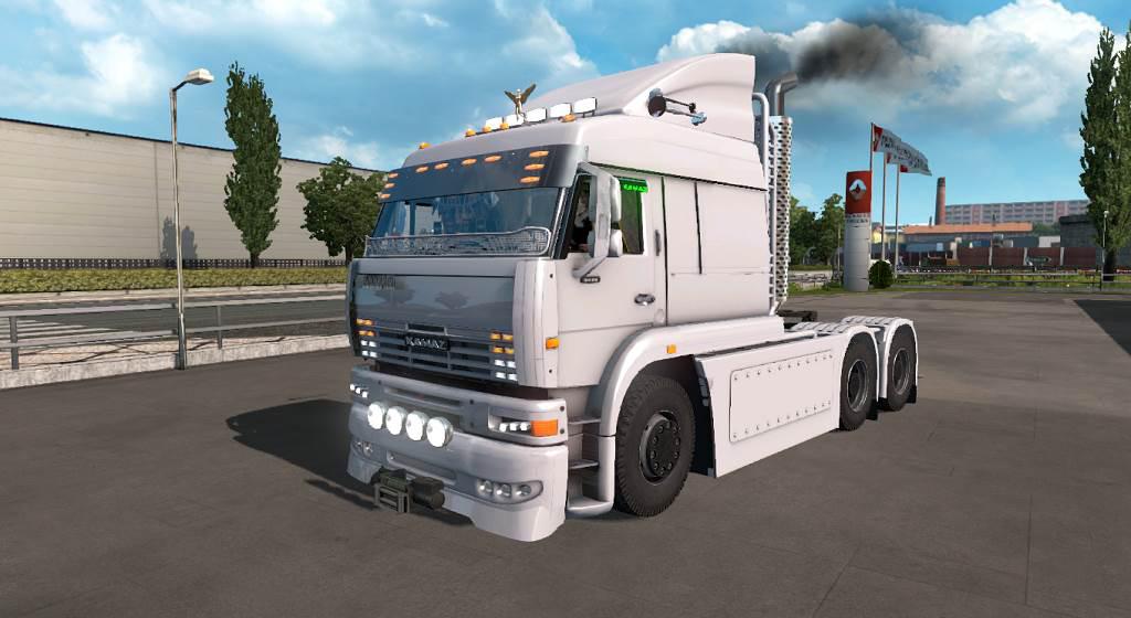 ETS2 - Kamaz 6460 Turbo Diesel Truck (1.36.x)