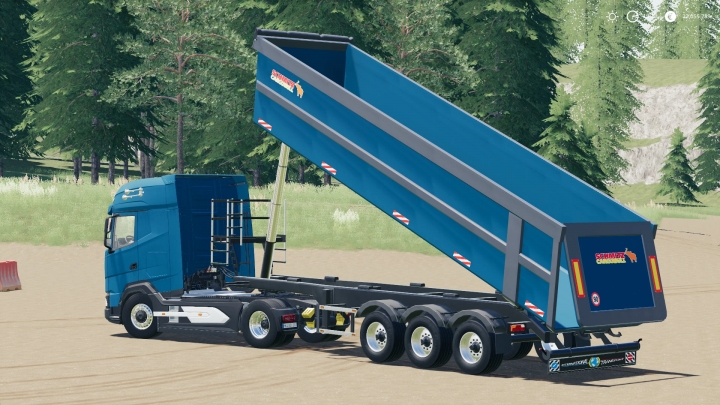 FS19 - Schmitz SKI.24 Semi Tipper V1.0 | Farming Simulator 19 | Mods.club