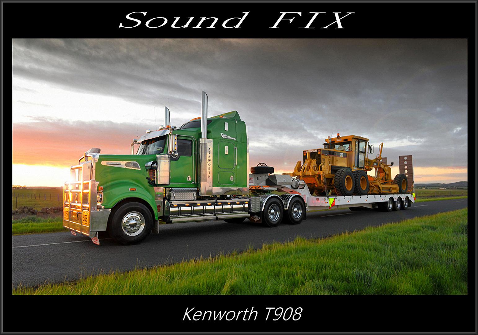 ATS - Kenworth T908 Sound Fix Mod V1.1 (1.38.x)