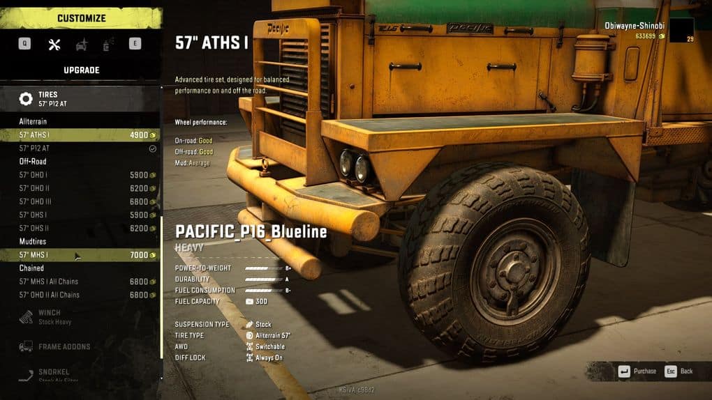 SnowRunner - Pacific P16 Blueline V1