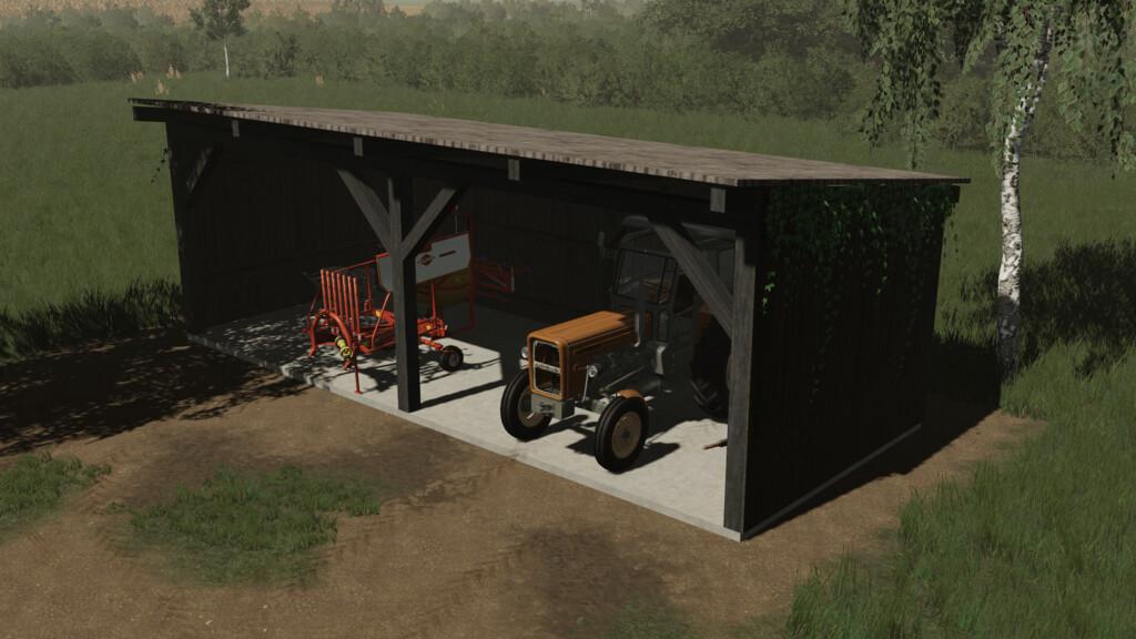 FS19 - Wooden Shed V1.0