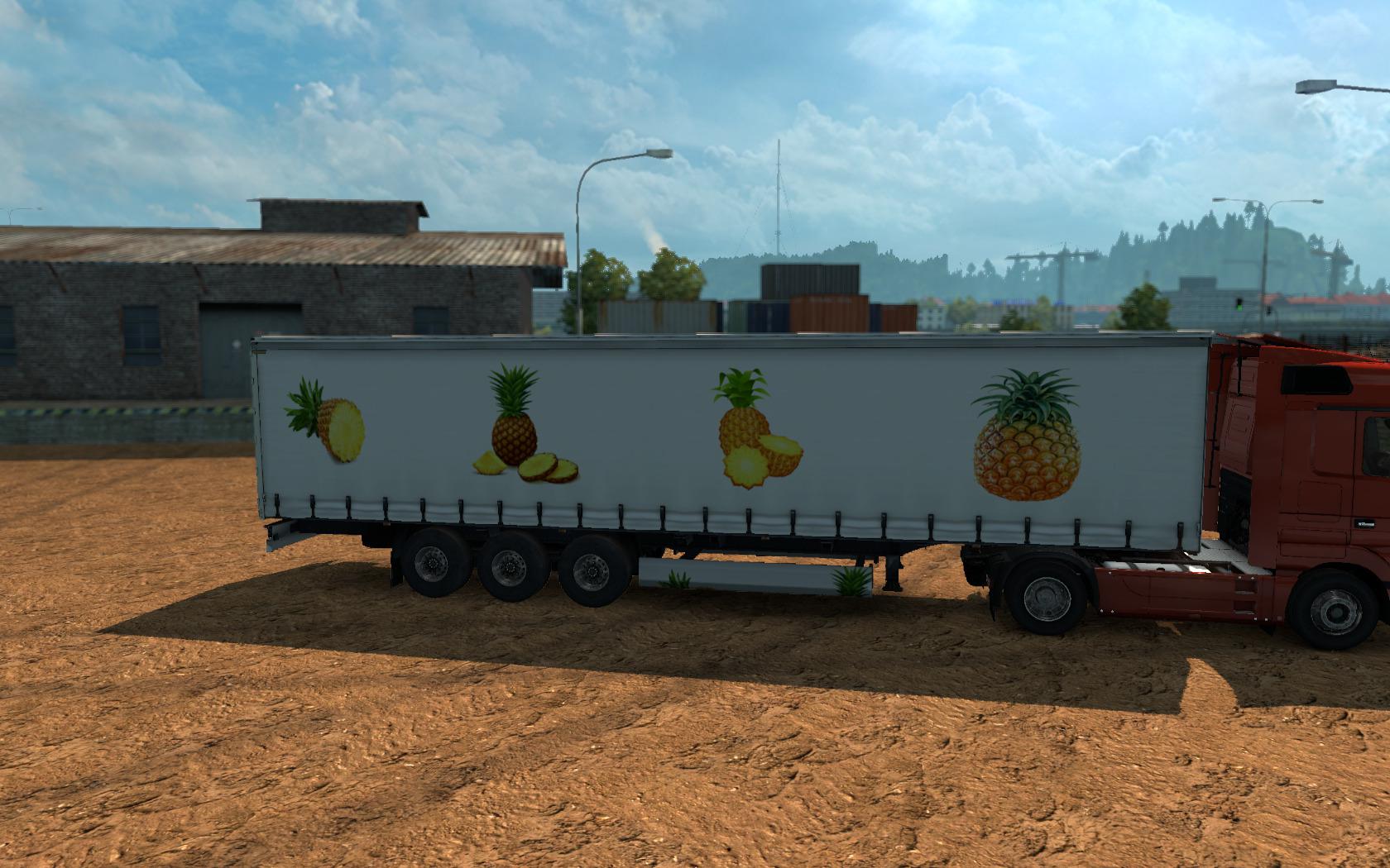 ETS2 - Ananas Skin V1.0 (1.36.x)