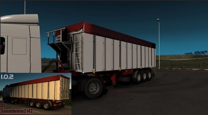 ETS2 - Fruehauf VFK Ownable Tipper Trailer (1.40 - 1.41)