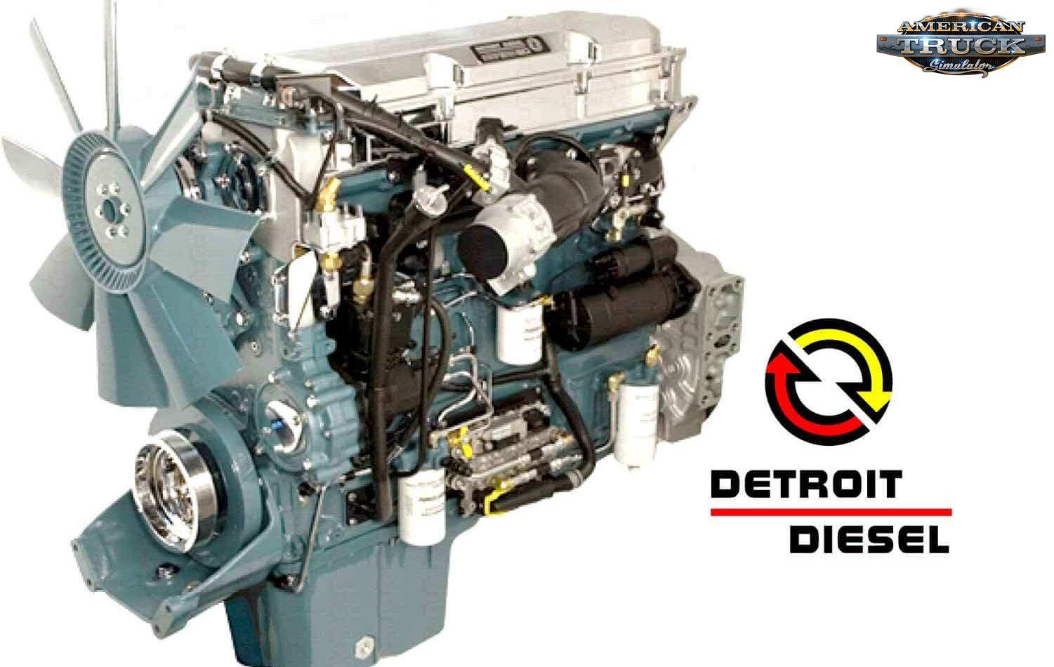 ATS - Detroit Series 60 Engines Pack V1.0 (1.37.x)