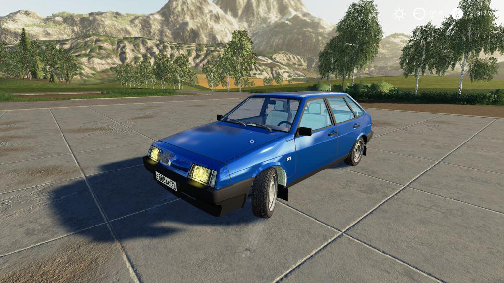 FS19 - Vaz 2109 Car Mod V1.0