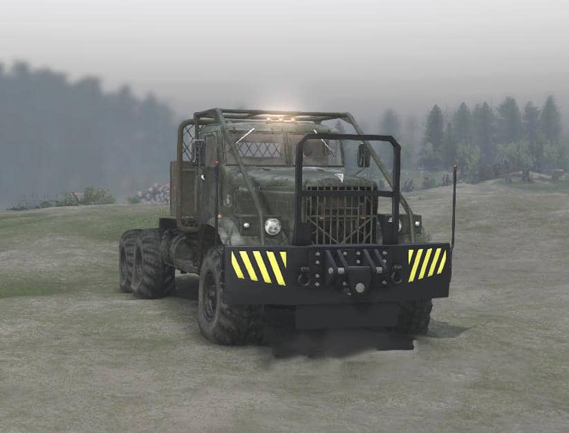 Spintires - Wall Behind The Cab V2