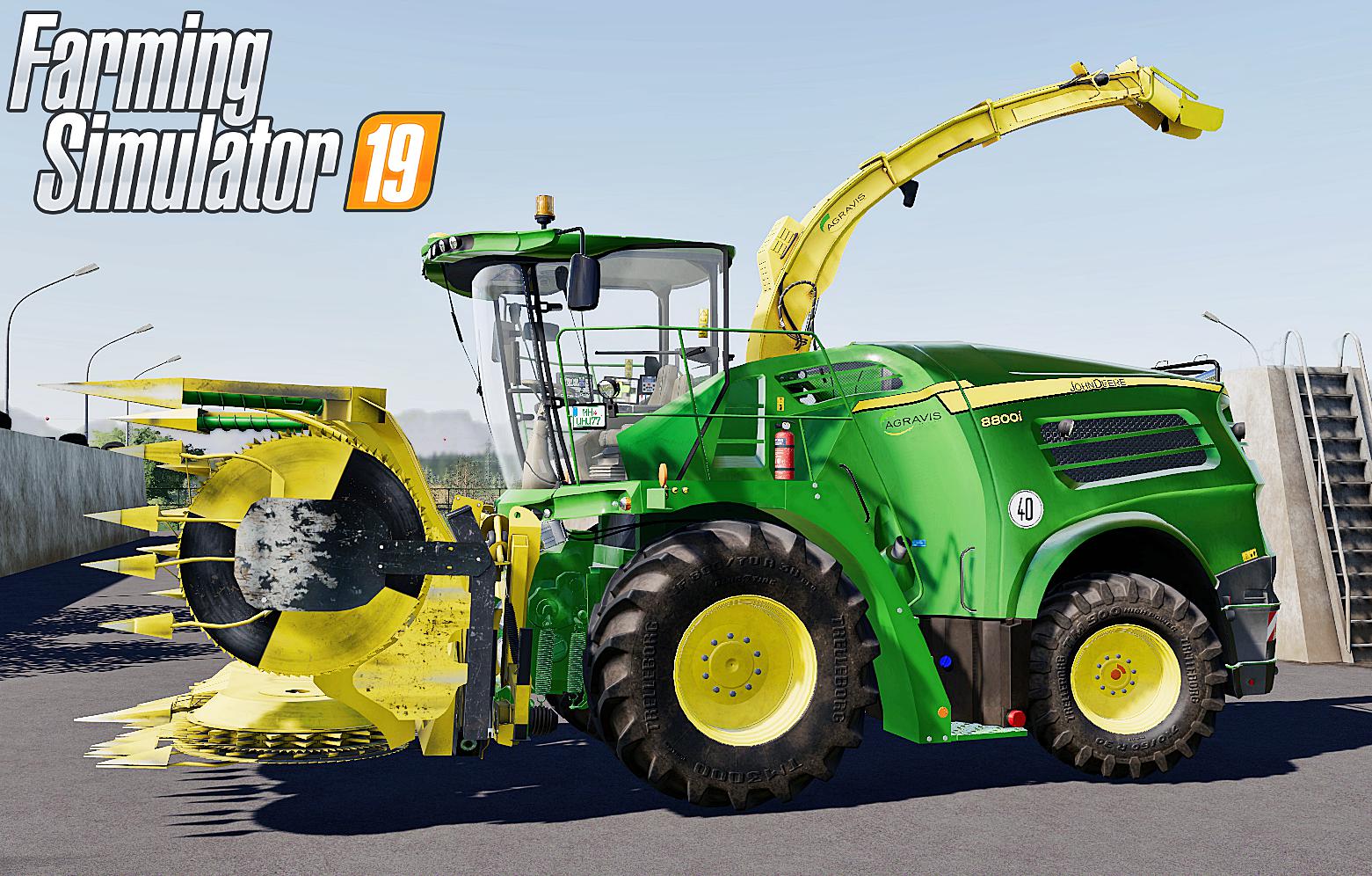FS19 - John Deere 8000i Series V2.0