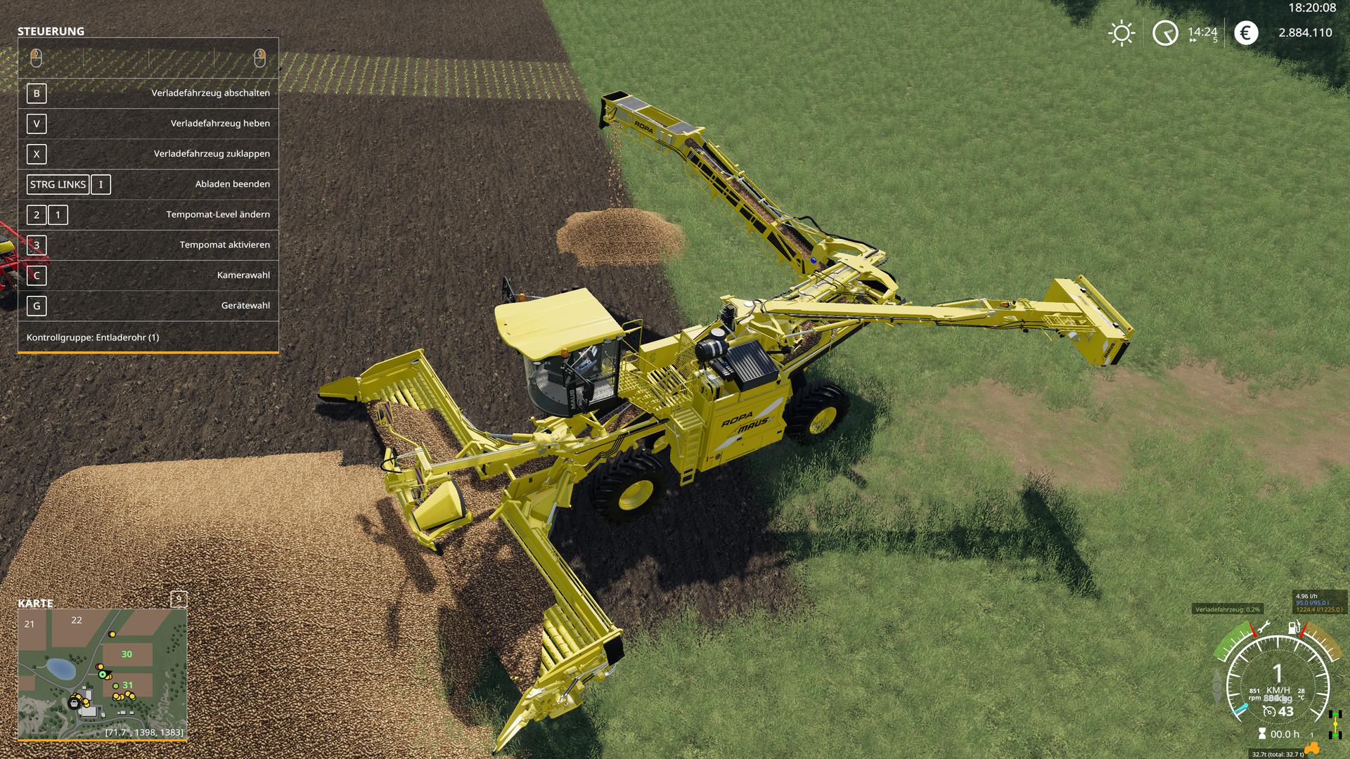 FS19 - Standard Holmer And Ropa Maschinen Kartoffel Ready V1.0.5.0