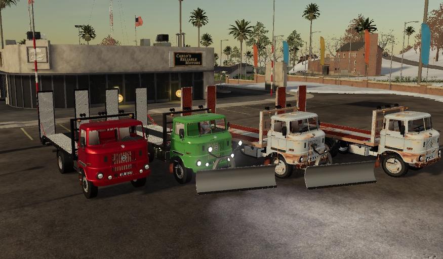FS19 - IFA W50 Towtruck Update V1.1