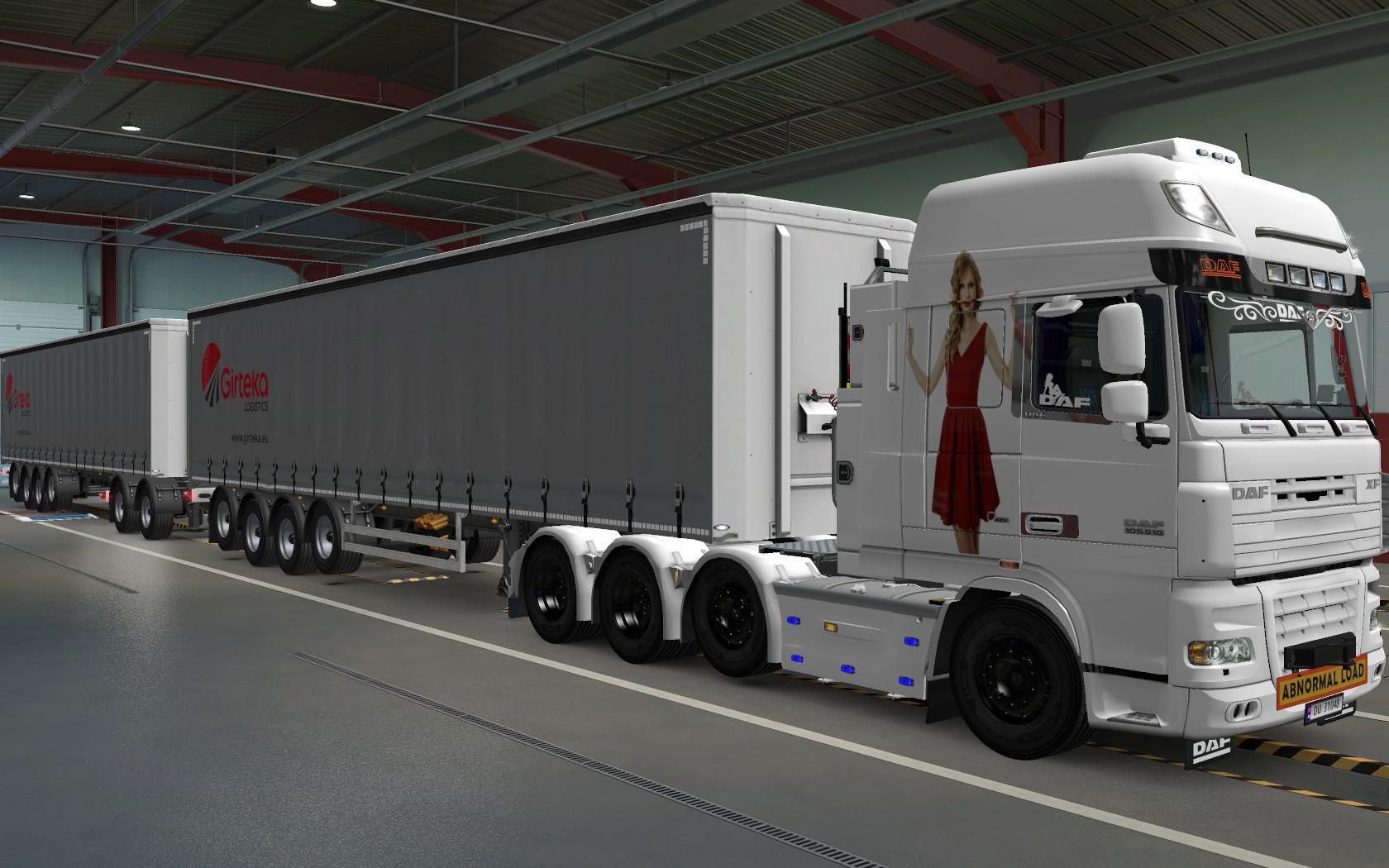 ETS2 - Daf Xf 105 Taylor Swift Skin (1.37.x) | Euro Truck Simulator 2 ...