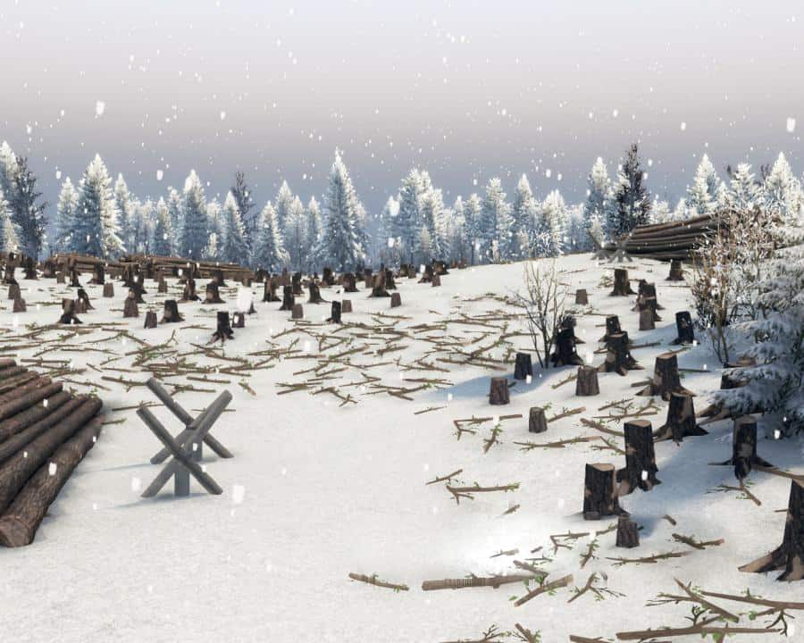 Spintires - Zimushka Map V1.0