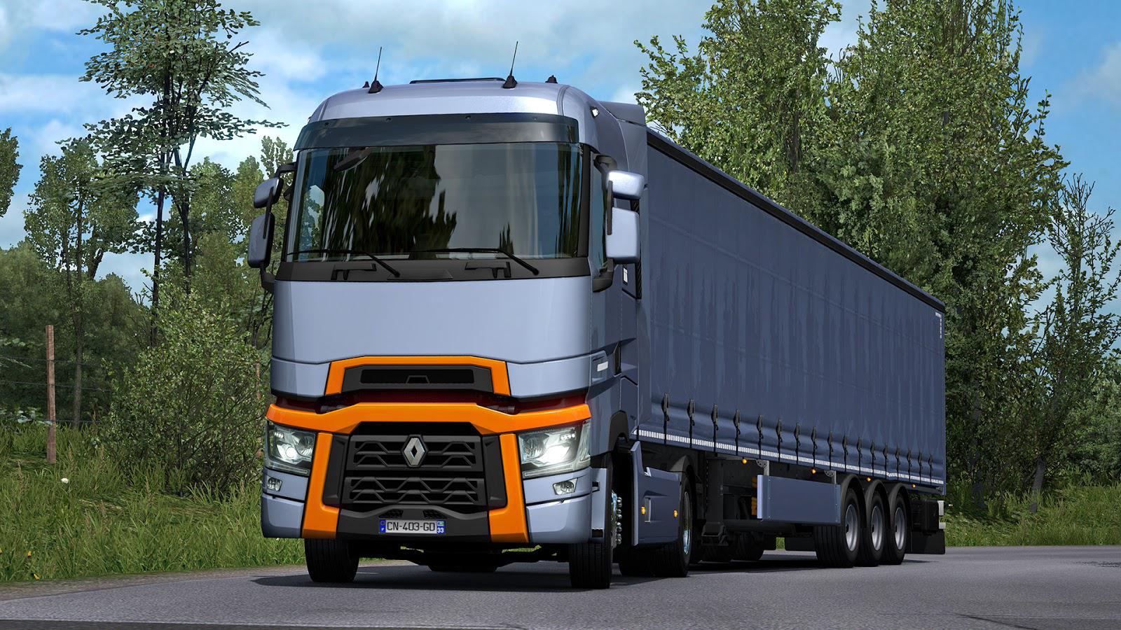 ETS2 - Renault Range T Engine Sound V1.1 (1.39.x)
