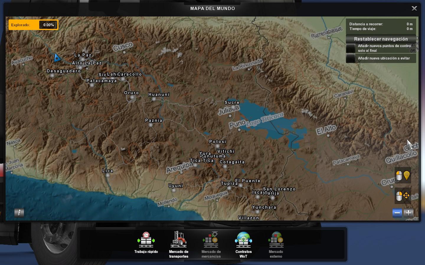 ETS2 - Bolivia Map (1.39.x)