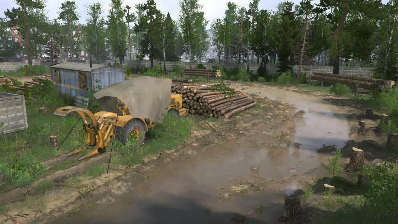 Spintires:Mudrunner - Eagle Valley Map V1.0
