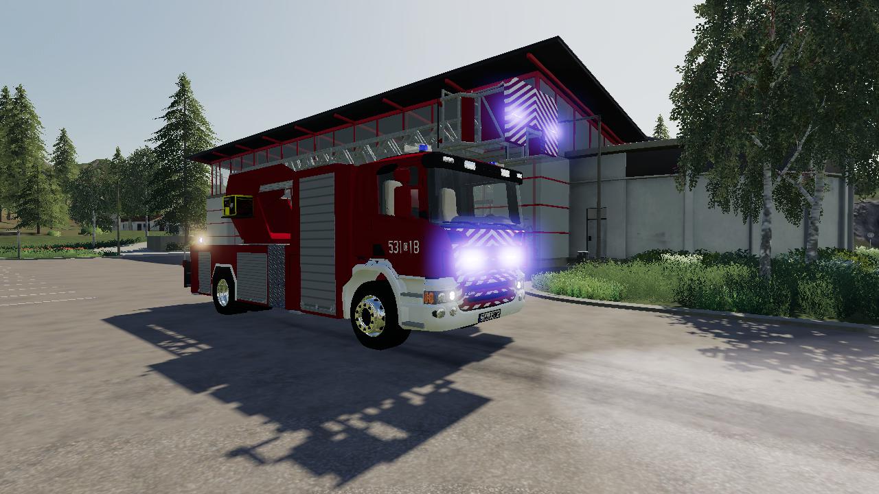 FS19 - Scania Drabina SD V2.0