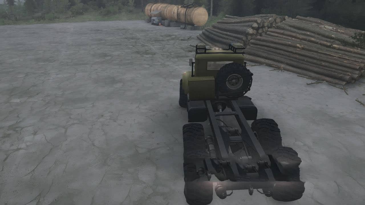 Spintires:Mudrunner - KrAZ Mix Truck V16.09.19
