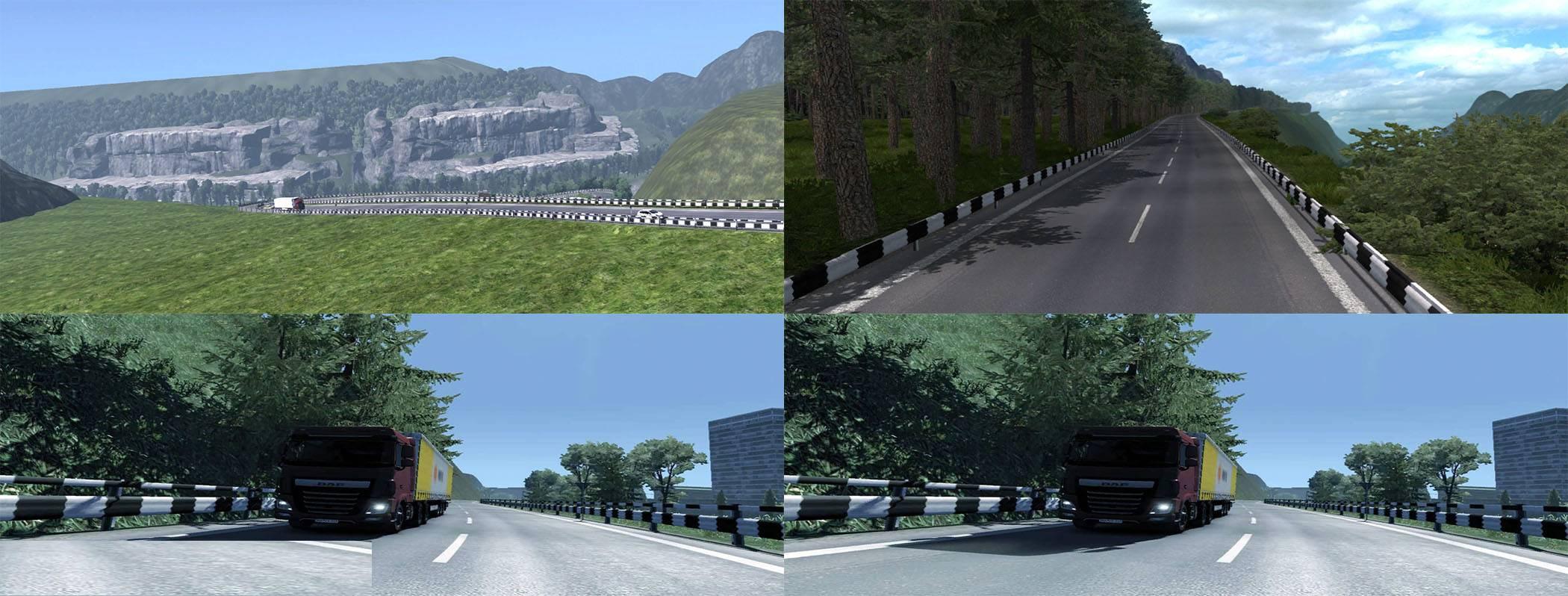 ETS2 - Creative Zone Trucking Map Fixed V1.3 (1.35.X)