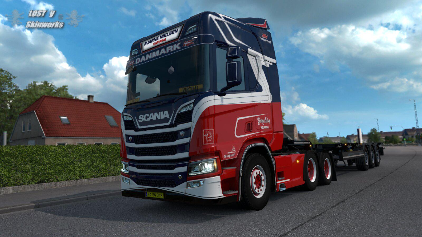ETS2 - Bjarne Nielsen Skin Pack V1.1 (1.36.x)
