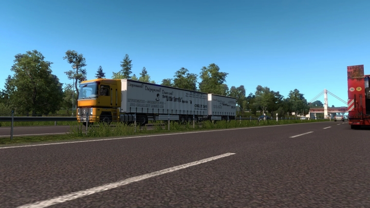 ETS2 - Multiple Trailers in Traffic V8.0 (1.41.x)