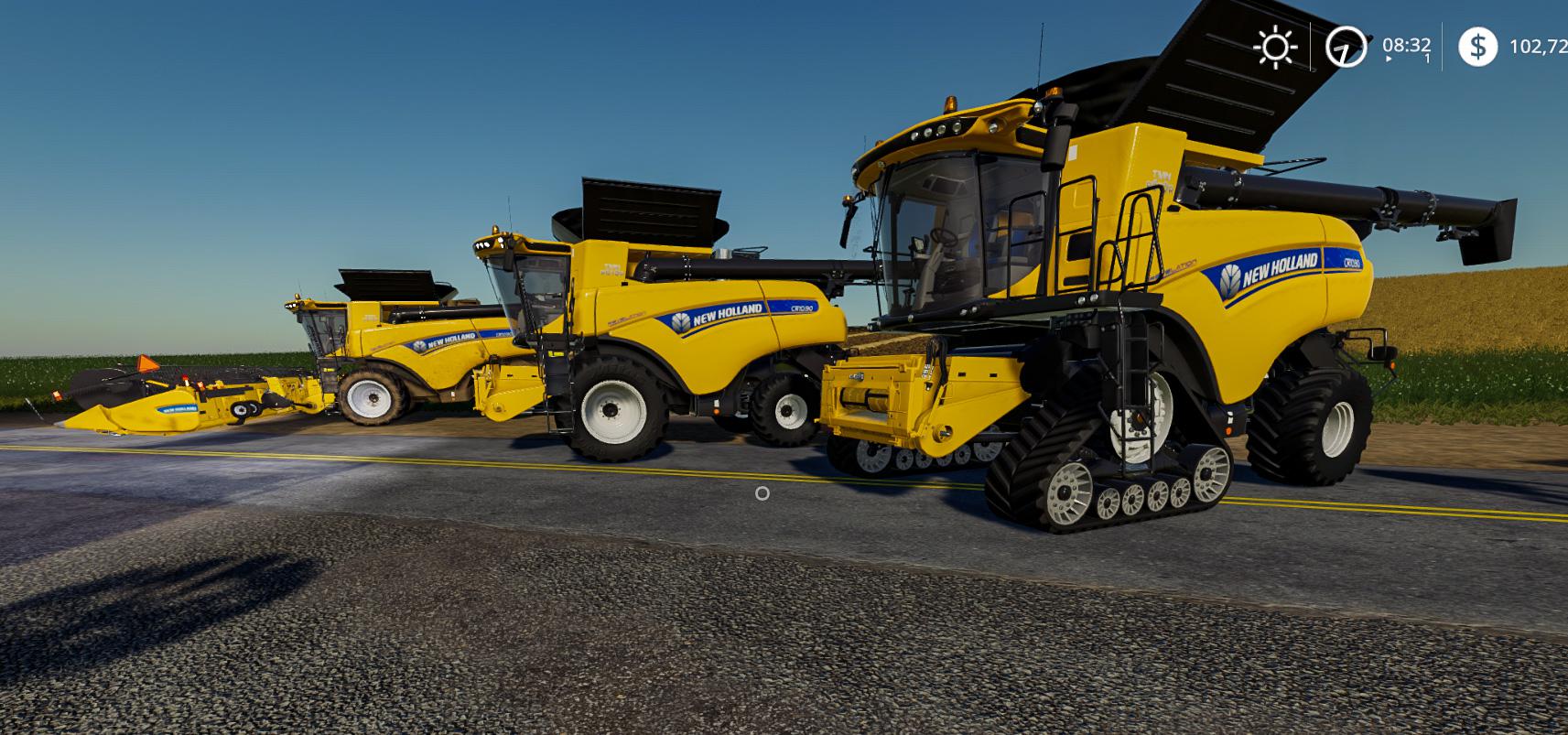FS19 - New Holland CR10.90 American Harvester Mod V1.1