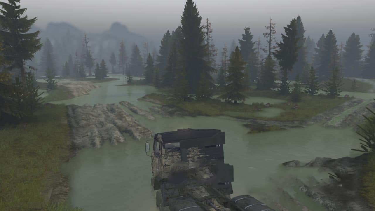Spintires - Hard Road Map V1.0
