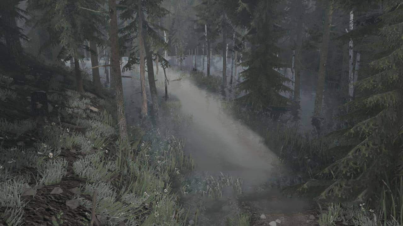 Spintires:Mudrunner - Dark Forest Map V14.10.19