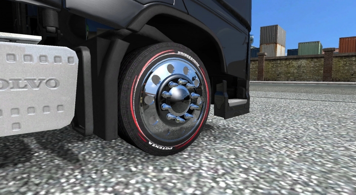 ETS2 - Tire Whine & Gravel Sound Mod V4.0 (1.41.x)