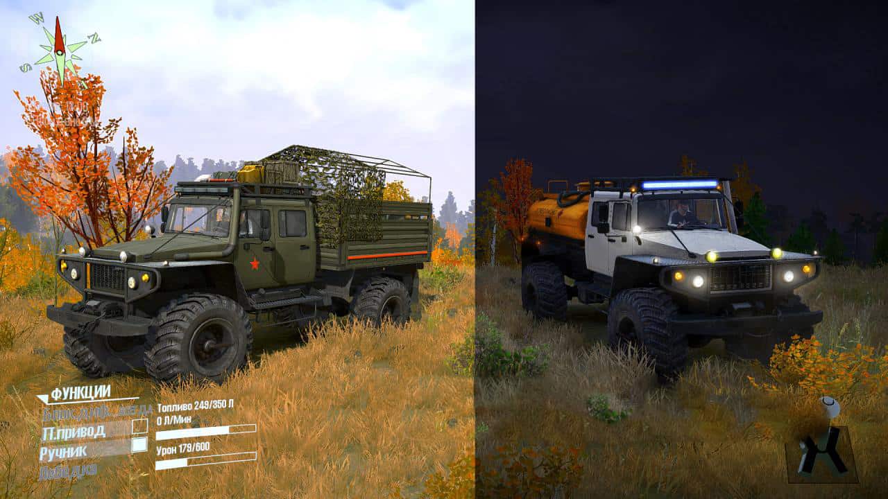Spintires:Mudrunner - Gaz-Siver Pack V1