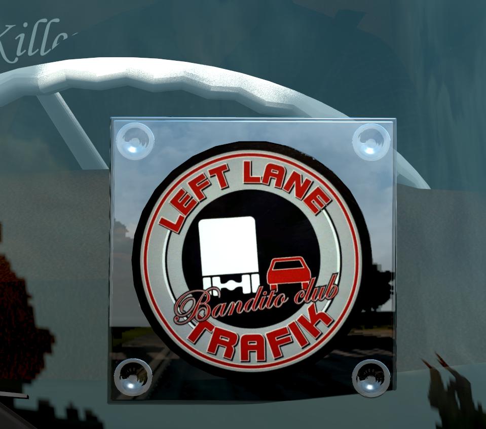 ETS2 - Left Lane Traffic Window Lightbox Mod (1.36.x)