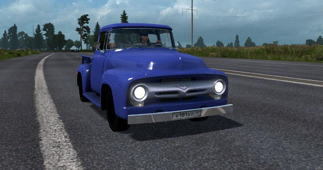 ETS2 - Ford F-100 v1.0 (1.35.X)