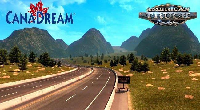 ATS - CanaDream Map V2.9.3 (1.36.x)