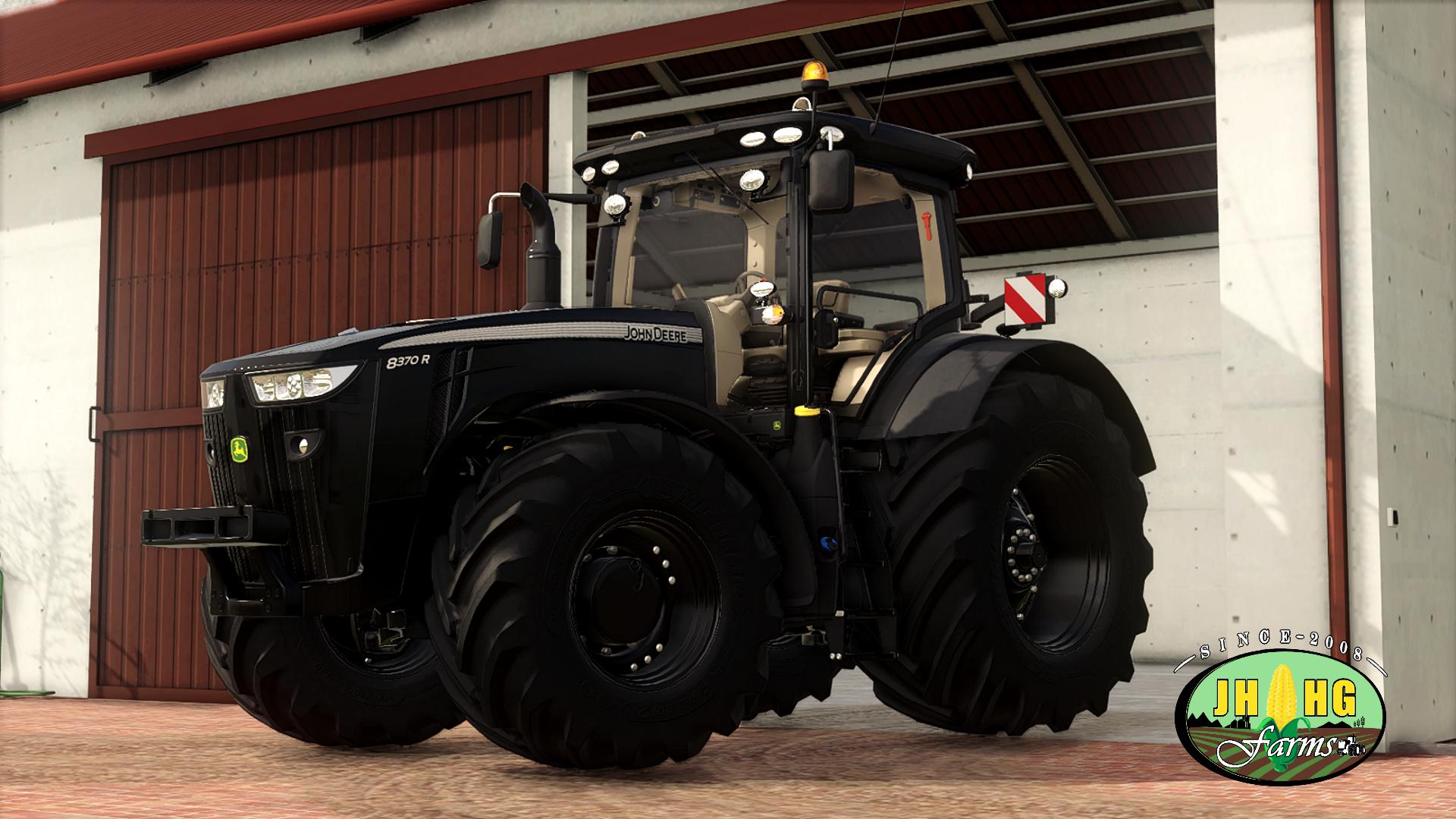 FS19 - John Deere 8R Black Edition (2016-2018) Series Official V1.0