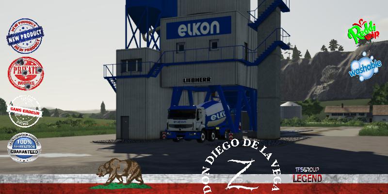 FS19 - Centrale A Beton Elkon V1.5