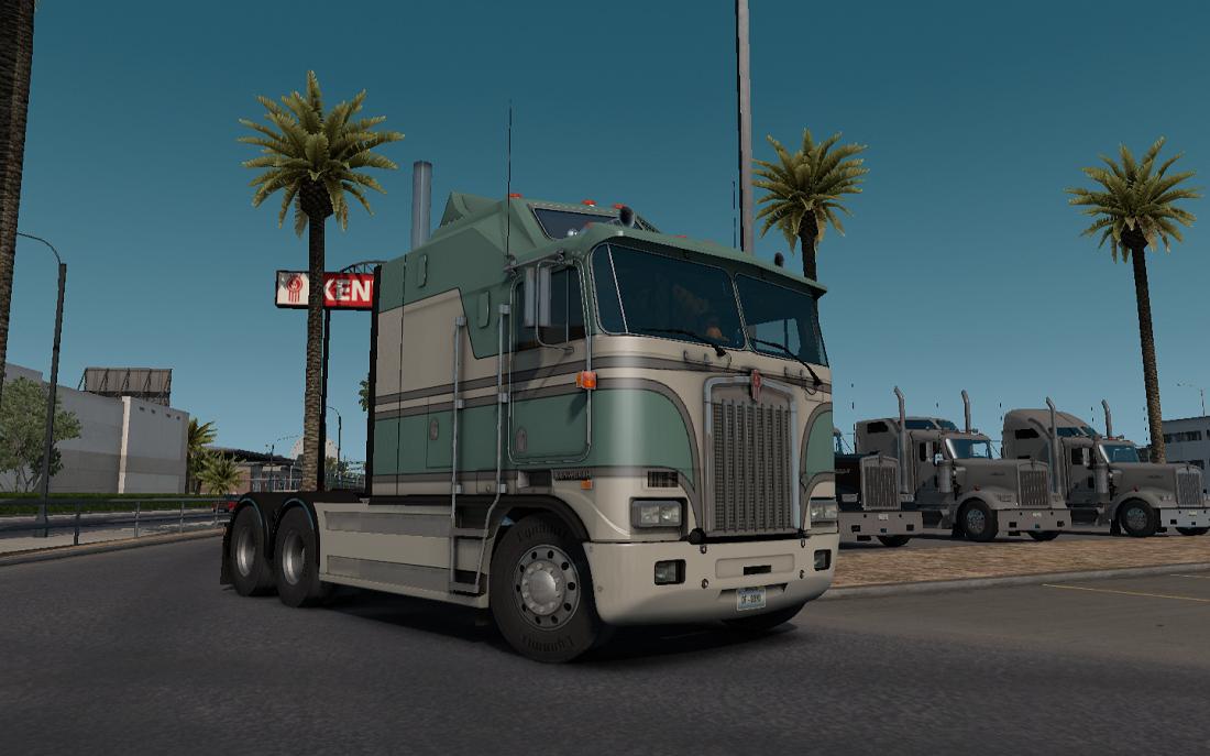 ATS - Kenworth K100E Truck v22.08.19 (1.35.X)