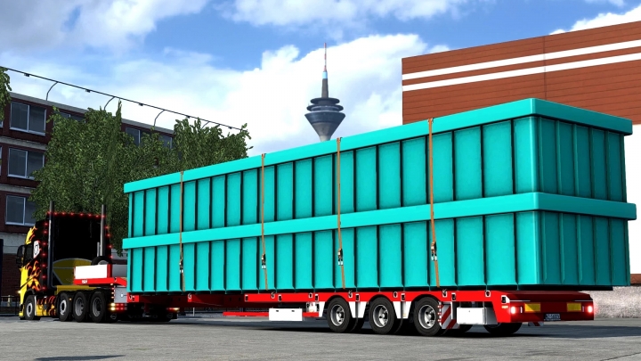 ETS2 Nooteboom Trailers V1.2 (1.40.x) Euro Truck Simulator 2 Mods